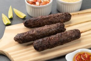 Kafta com Salada de Abóbora